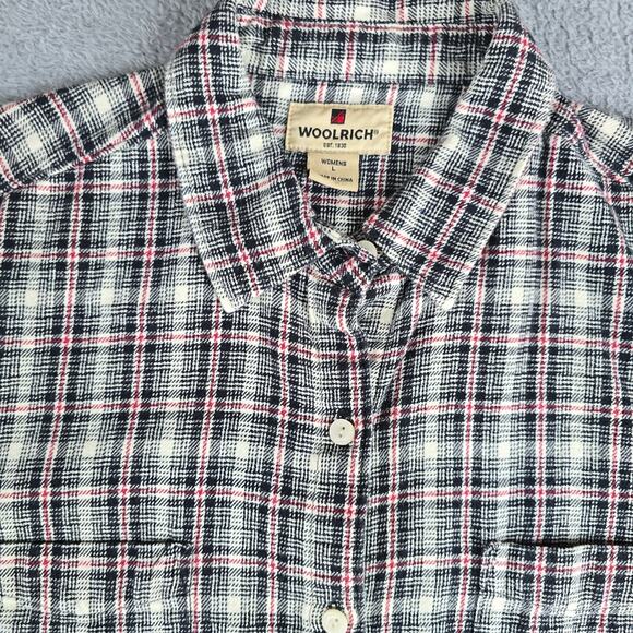 Woolrich Womens Flannel‎ Shirt Large - Picture 3 of 13